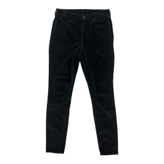 Pants Corduroy By American Eagle In Black, Size:10