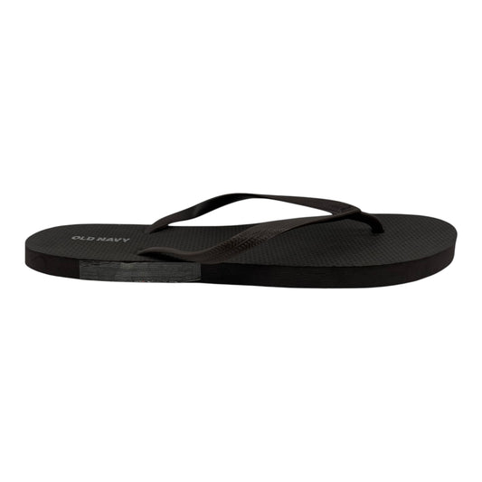 Sandals Flip Flops By Old Navy In Brown, Size:9