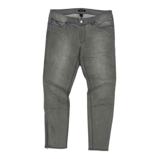 Jeans Skinny By White House Black Market In Black Denim, Size:8