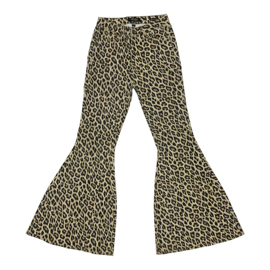 Jeans Flared By Judy Blue In Animal Print, Size:6