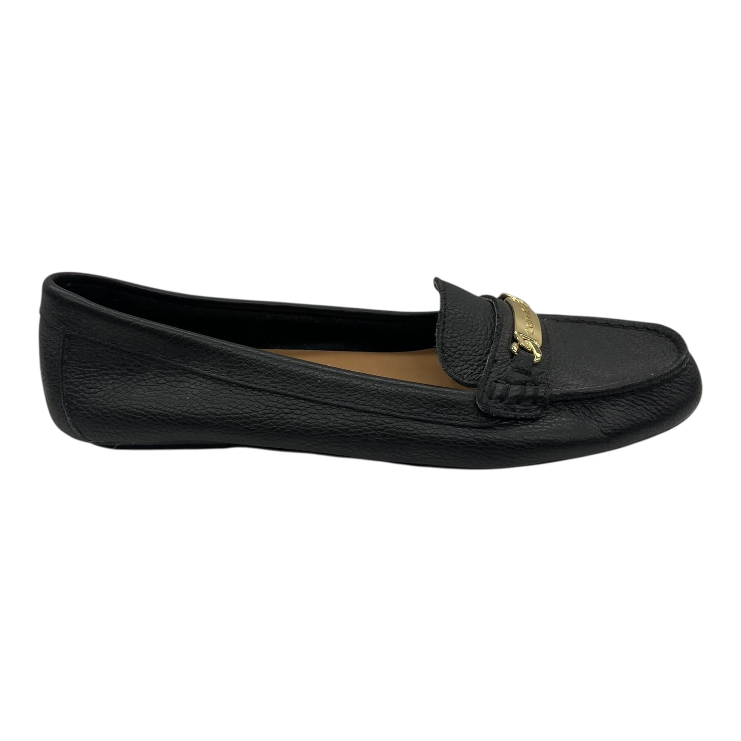 Shoes Flats By Calvin Klein In Black, Size:9