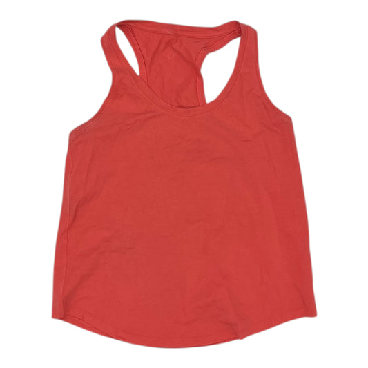 Athletic Tank Top By Lululemon In Pink, Size:L