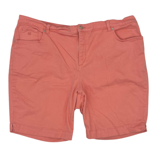 Shorts By Gloria Vanderbilt In Orange, Size:22