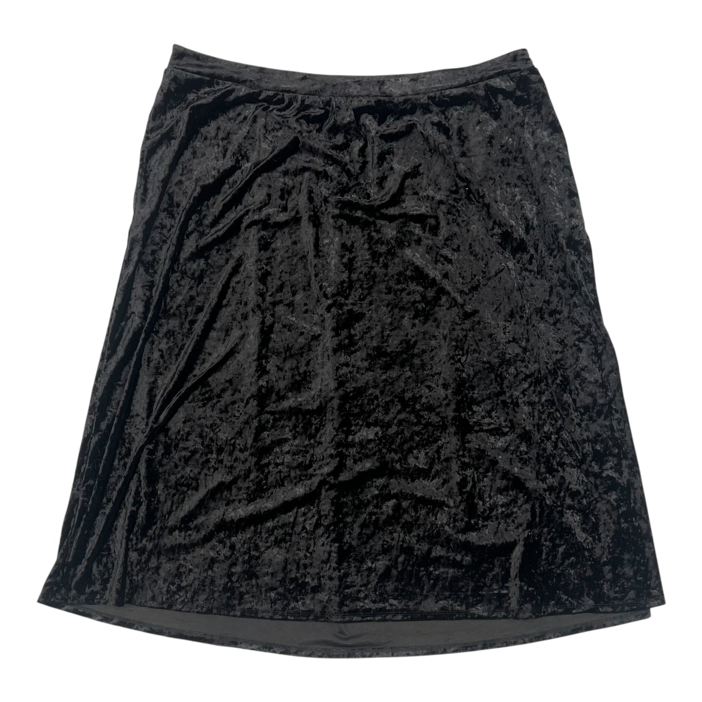 Skirt Midi By Terra & Sky In Black, Size:1X