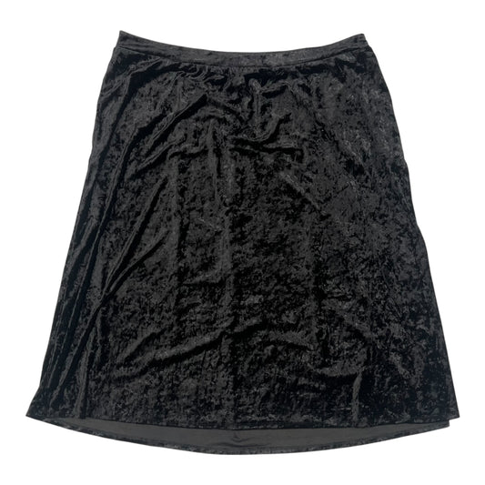 Skirt Midi By Terra & Sky In Black, Size:1X