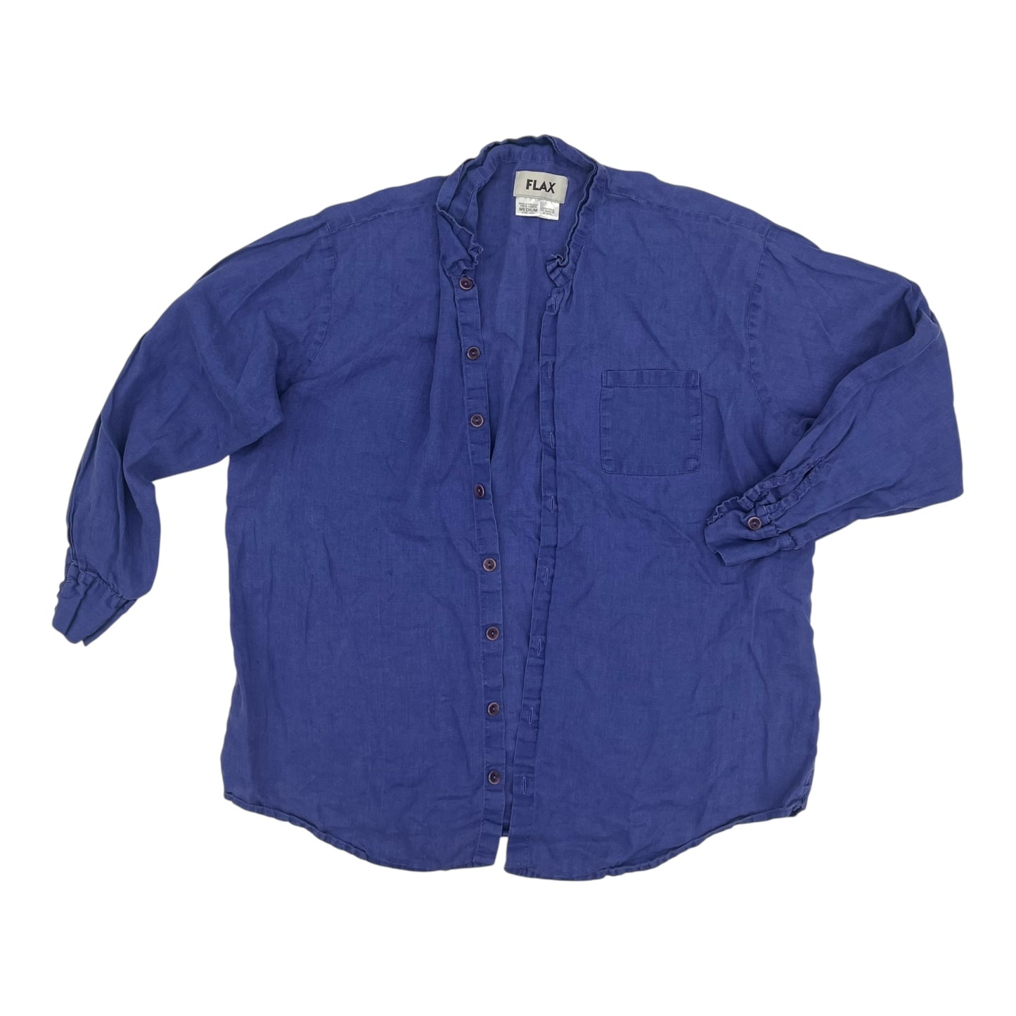 Top Ls By Flax In Purple, Size:M