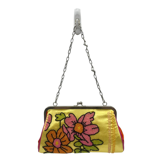 Handbag By Clothes Mentor In Yellow, Size:Small
