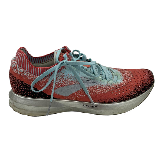 Shoes Athletic By Brooks In Blue & Orange, Size:8