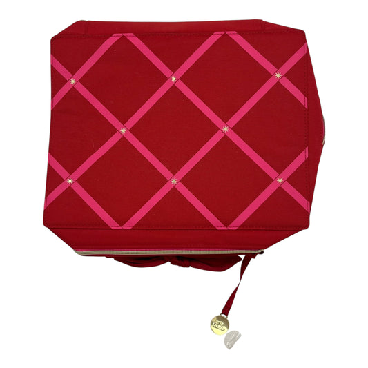 Makeup Bag By Estee Lauder In Red, Size:Large