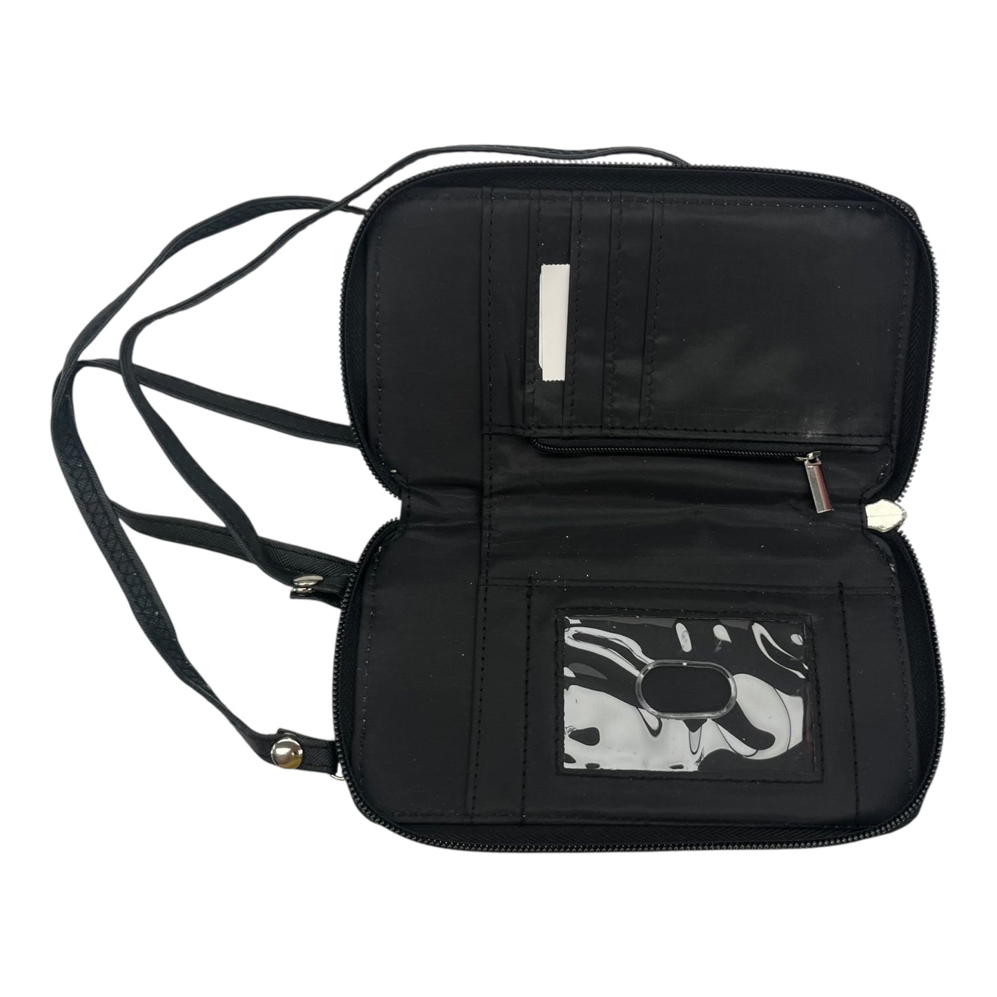 Crossbody By Clothes Mentor In Black & Pink, Size:Small