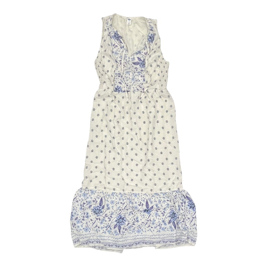 Dress Casual Maxi By Old Navy In White, Size:M