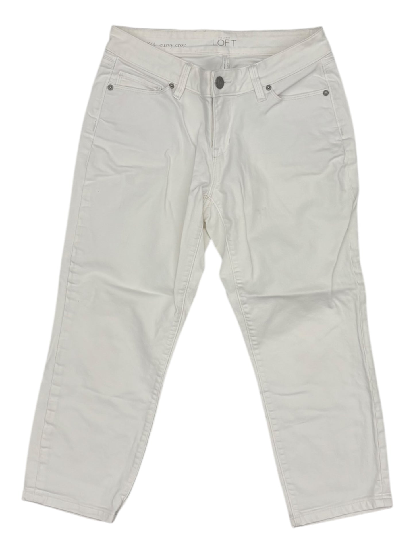 Pants Cropped By Talbots In White, Size:2P