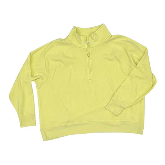 Athletic Sweatshirt Collar By Dsg Outerwear In Yellow, Size:Xl