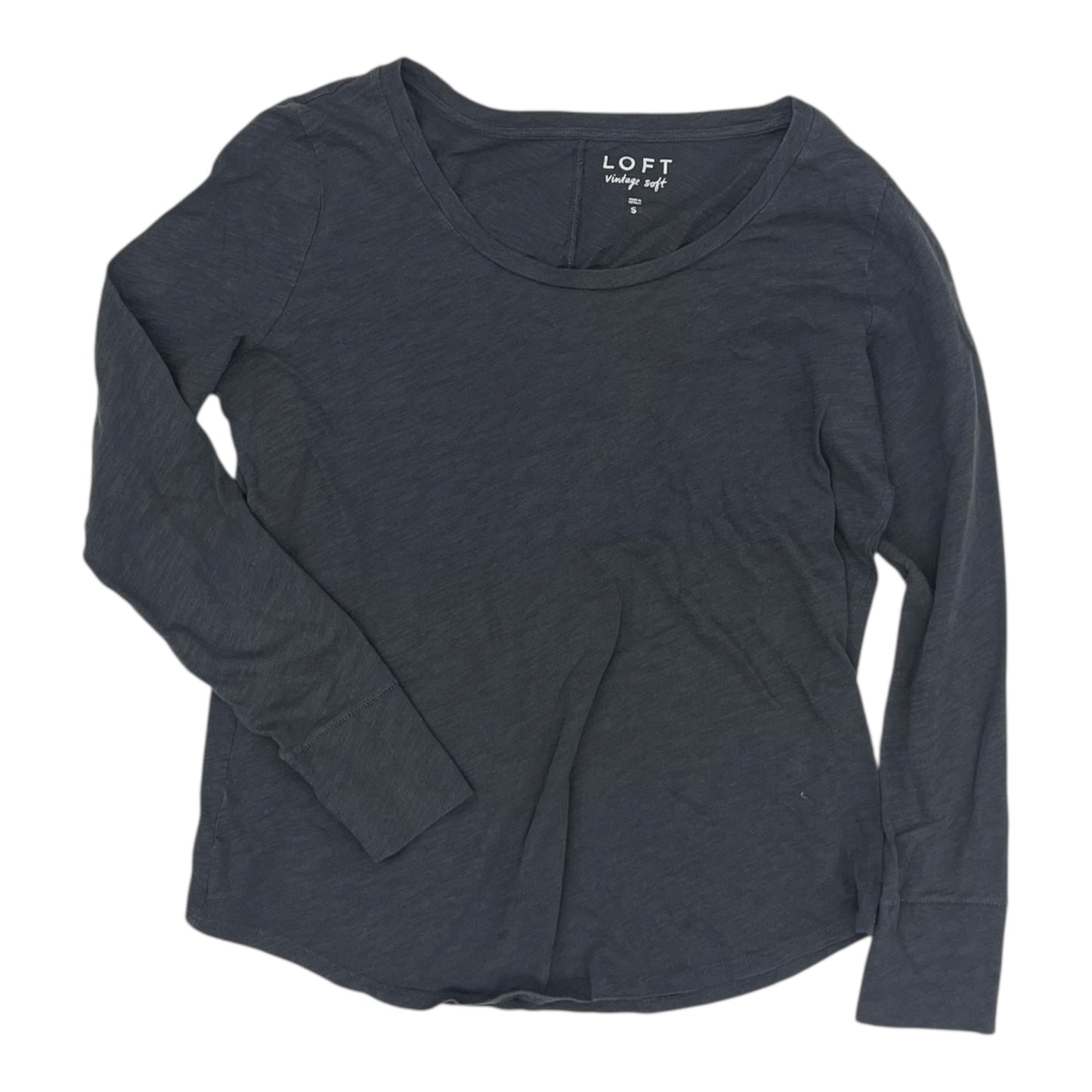 Top Ls By Loft In Grey, Size:S