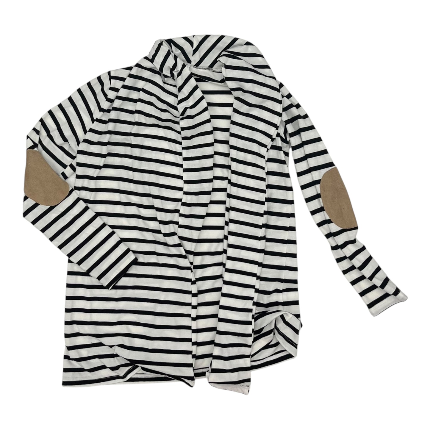 Cardigan By Tickled Teal In Black & White, Size:S