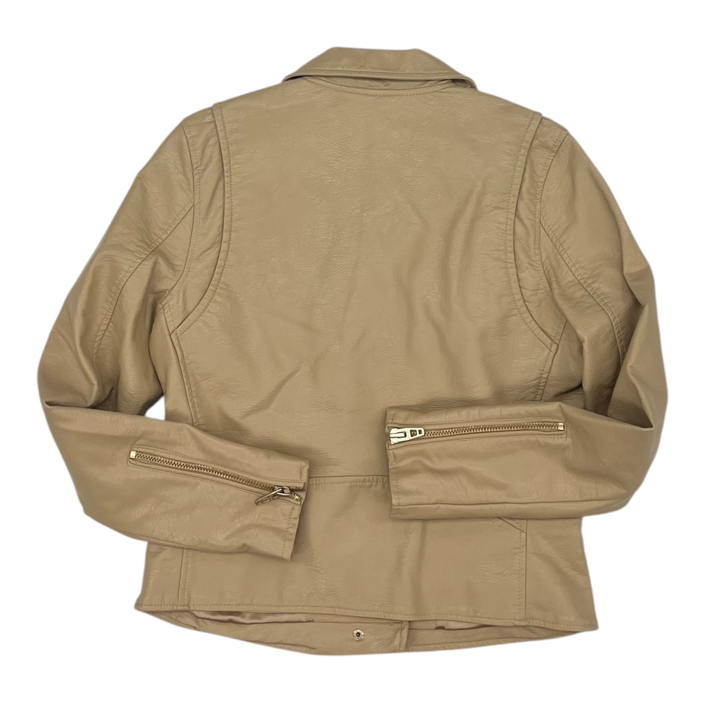 Jacket Leather By Blanknyc In Tan, Size:M