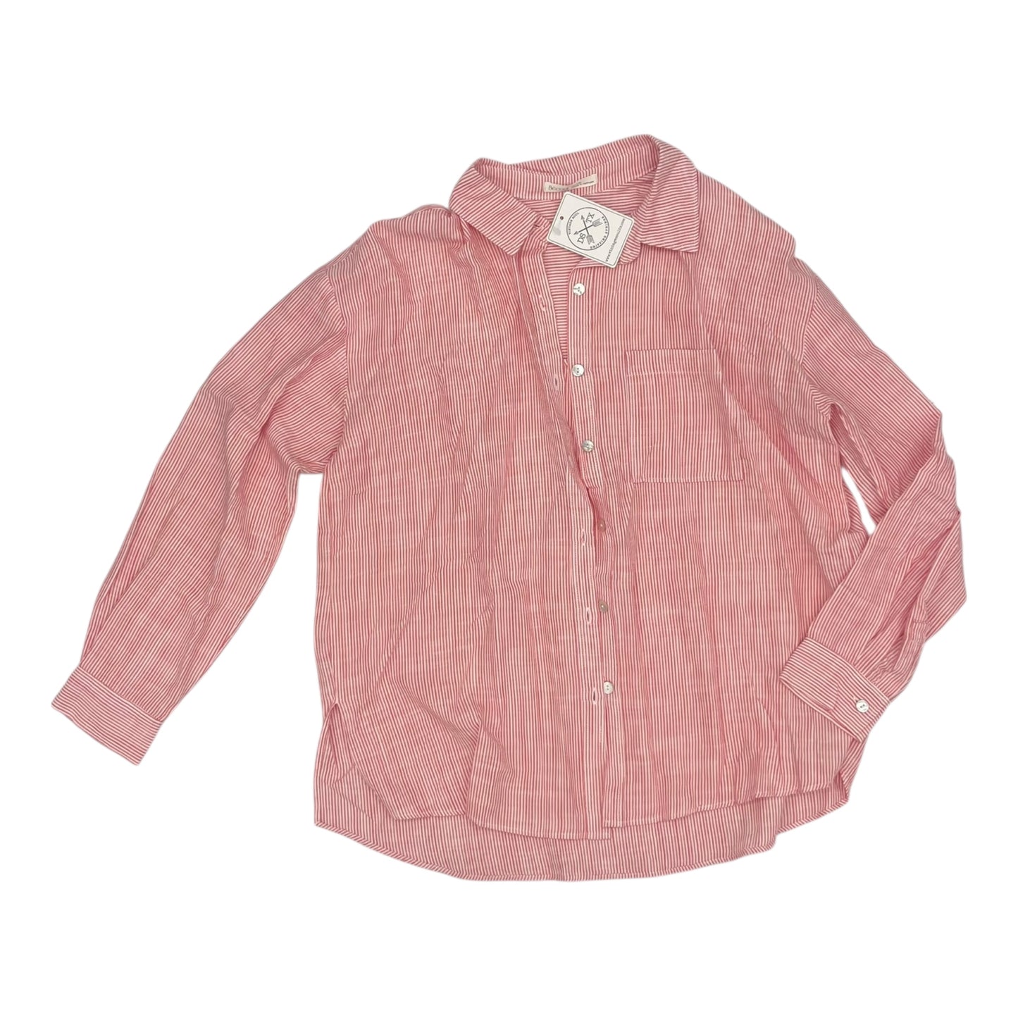 Blouse Ls By Clothes Mentor In Red, Size:S