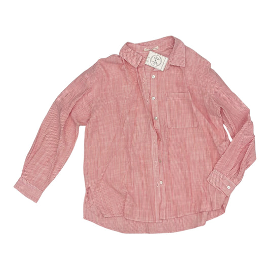 Blouse Ls By Clothes Mentor In Red, Size:S