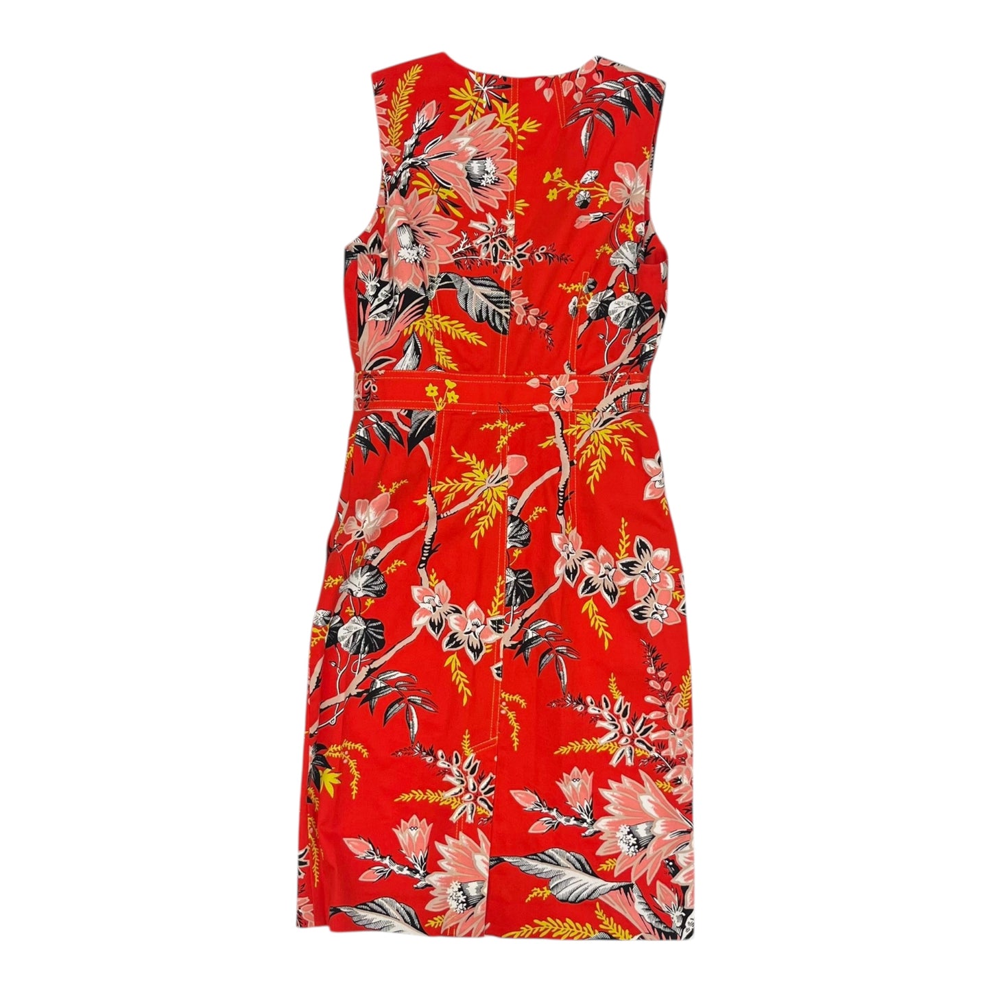 Dress Designer By Diane Von Furstenberg In Red, Size:0
