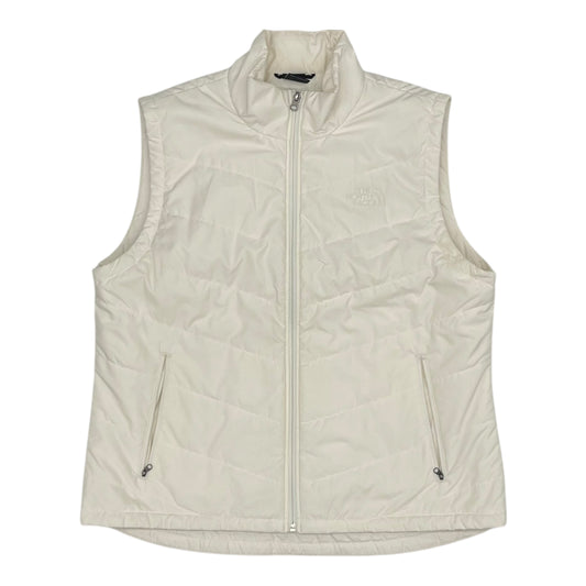 Vest Puffer & Quilted By The North Face In Cream, Size:Xl