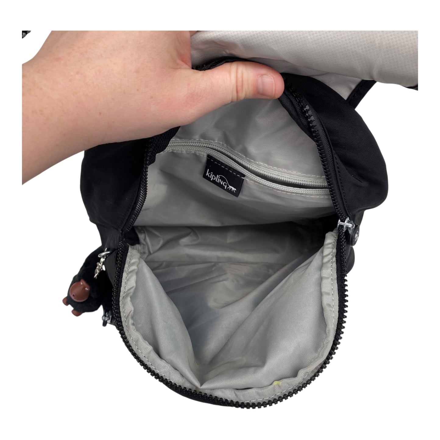 Backpack By Kipling In Black, Size:Medium