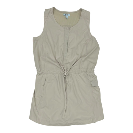 Athletic Dress By Flx In Tan, Size:L