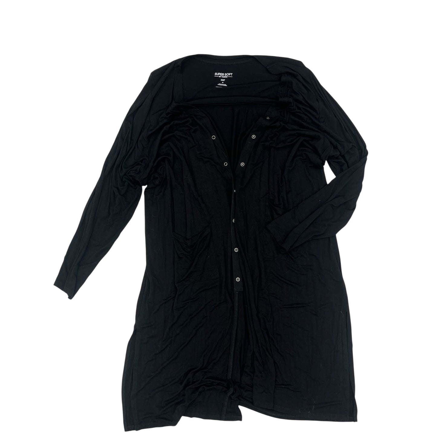 Cardigan By Torrid In Black, Size:4X