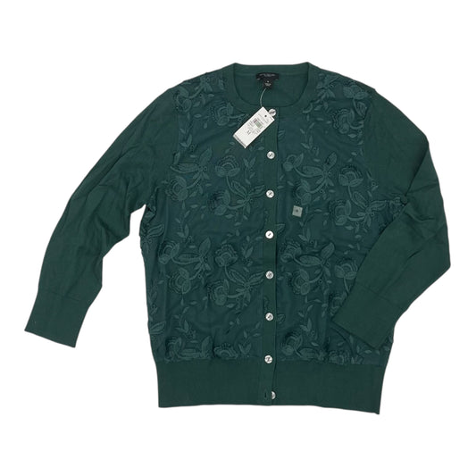 Cardigan By Ann Taylor In Green, Size:M