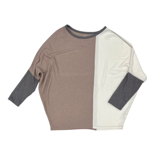 Top Ls By Maurices In Grey & Pink, Size:L