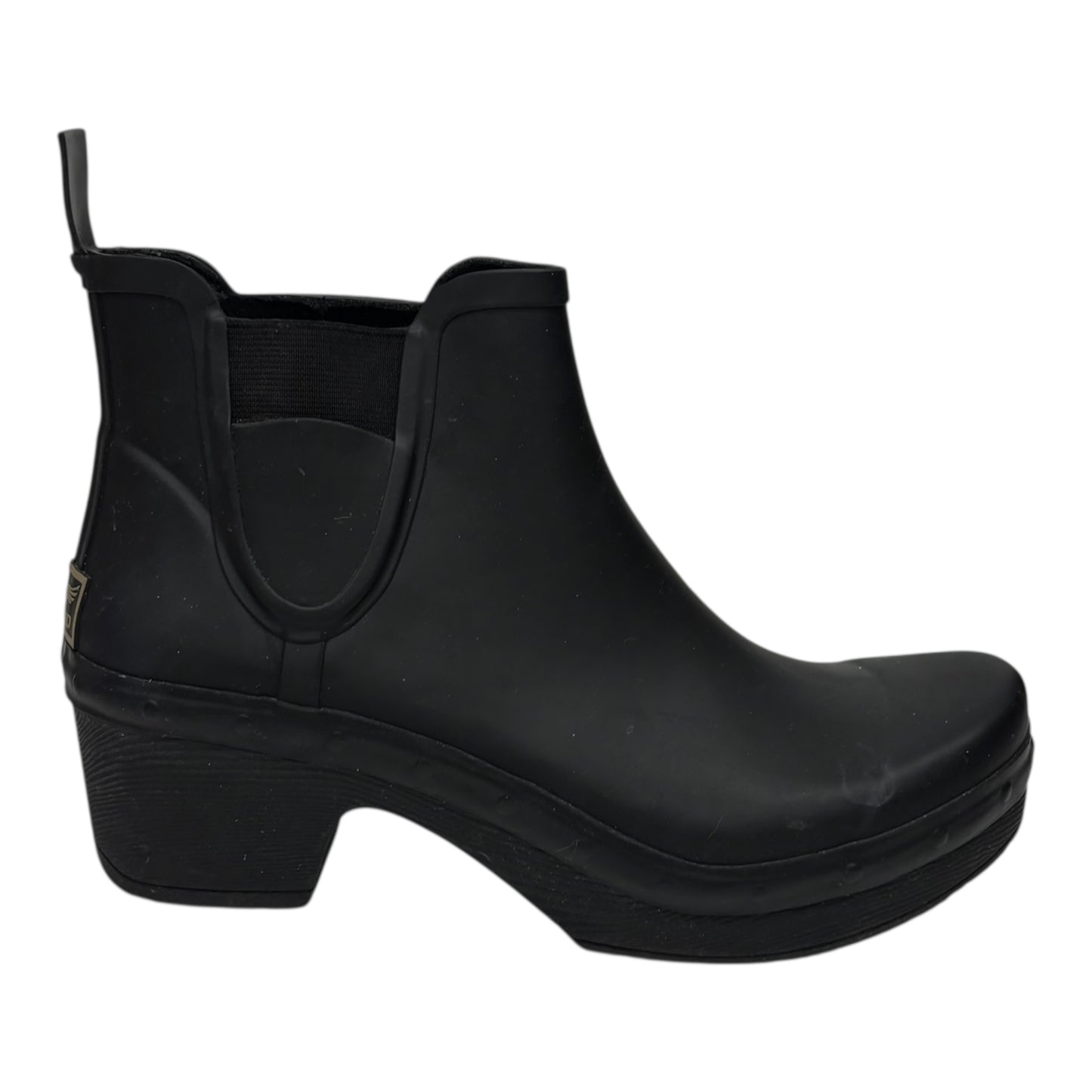 Boots Ankle Heels By Dansko In Black, Size:7.5