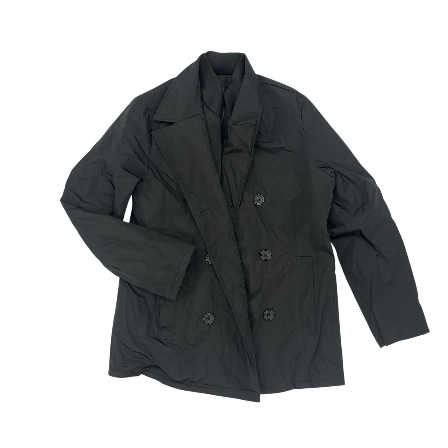 Coat Puffer & Quilted By Kenneth Cole In Black, Size:M