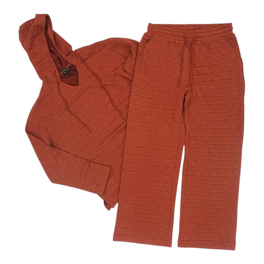 Pants Set 2Pc By Coco And Carmen In Orange, Size:L