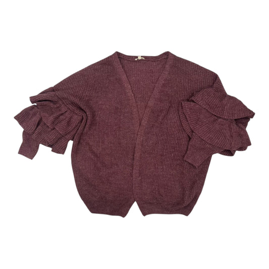 Sweater Cardigan By Oddi In Purple, Size:S