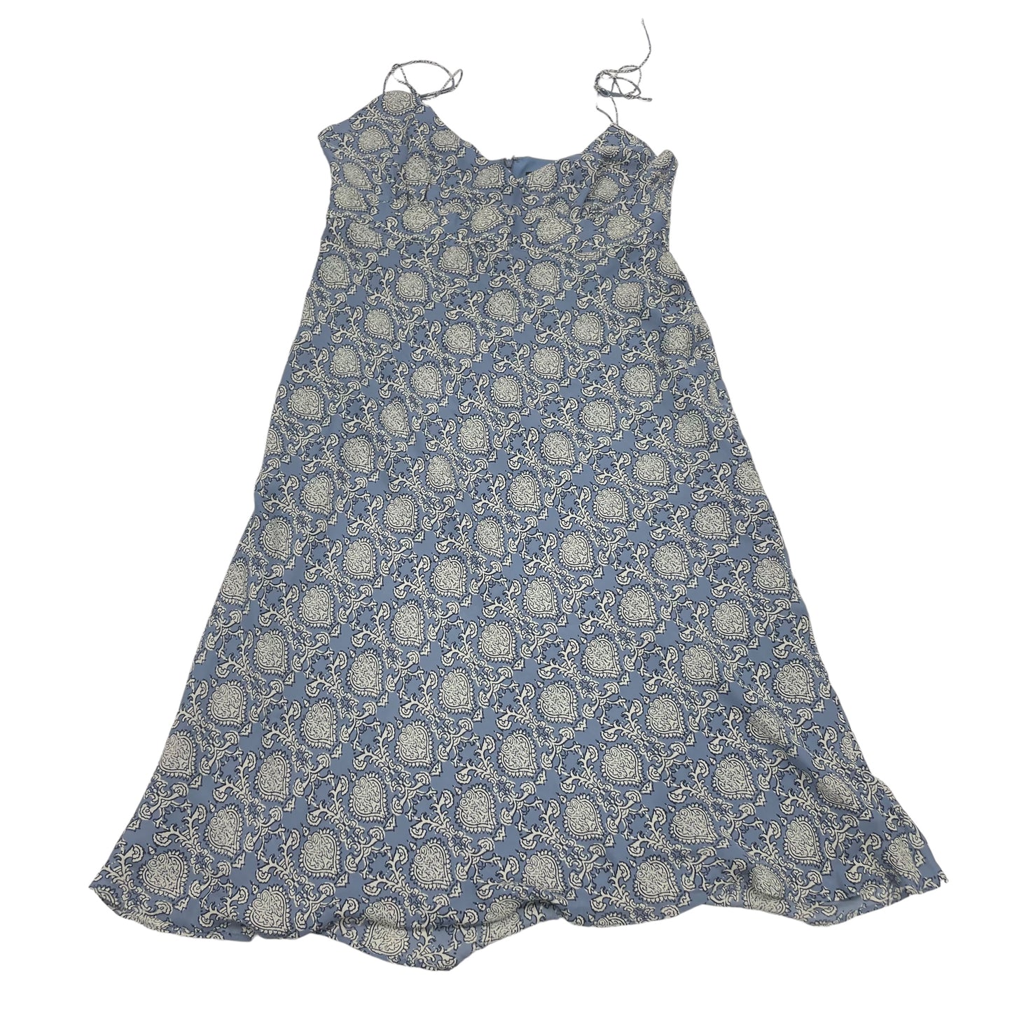 BLUE DRESS CASUAL MIDI by J. CREW Size:14