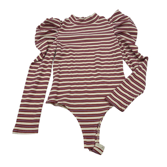 PINK & TAN TCEC BODYSUIT, Size L