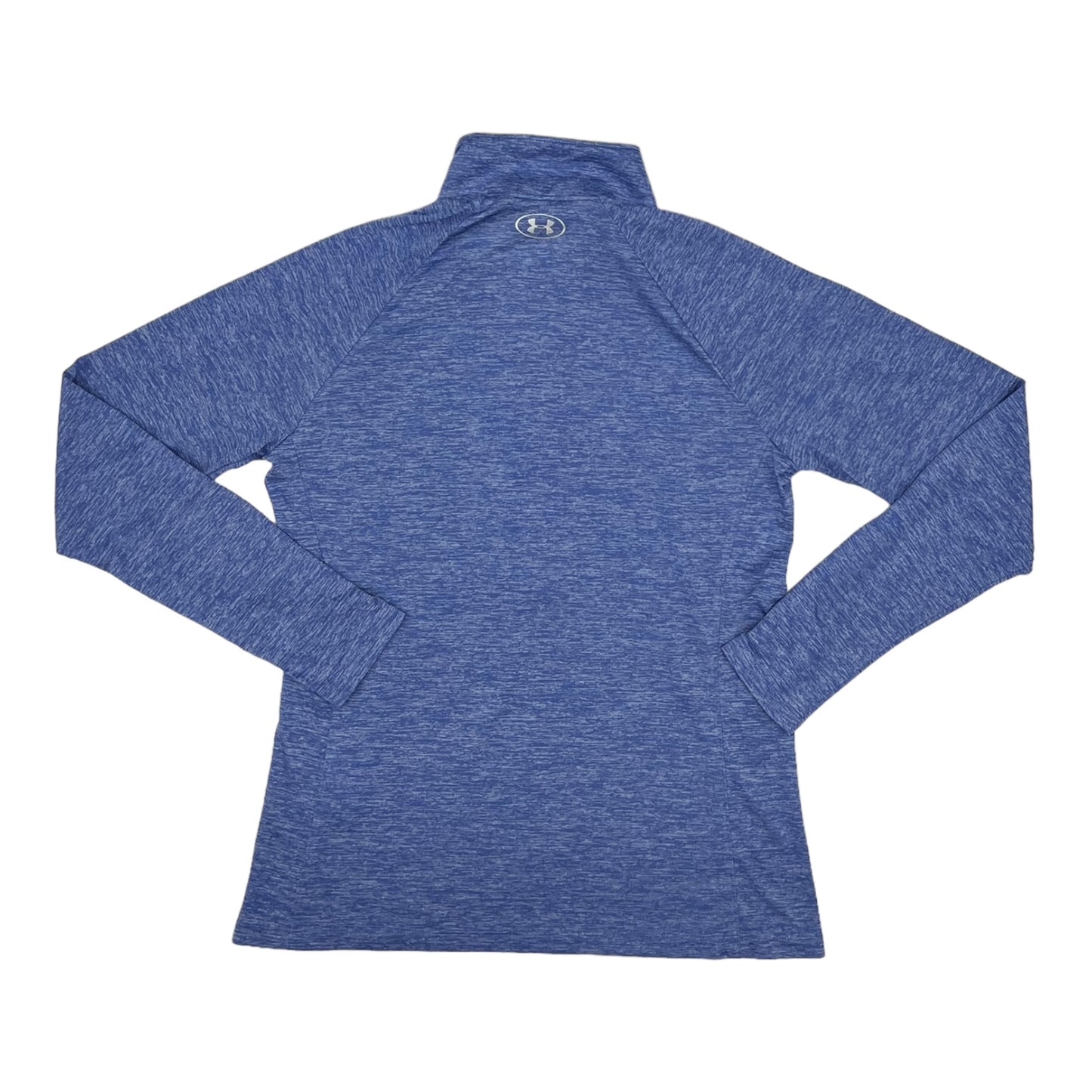 BLUE ATHLETIC TOP LS COLLAR by UNDER ARMOUR Size:L