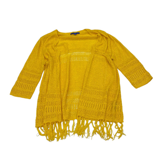 YELLOW CARDIGAN by APT 9 Size:XL