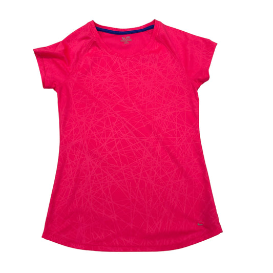 PINK ATHLETIC TOP SS by CHAMPION Size:S