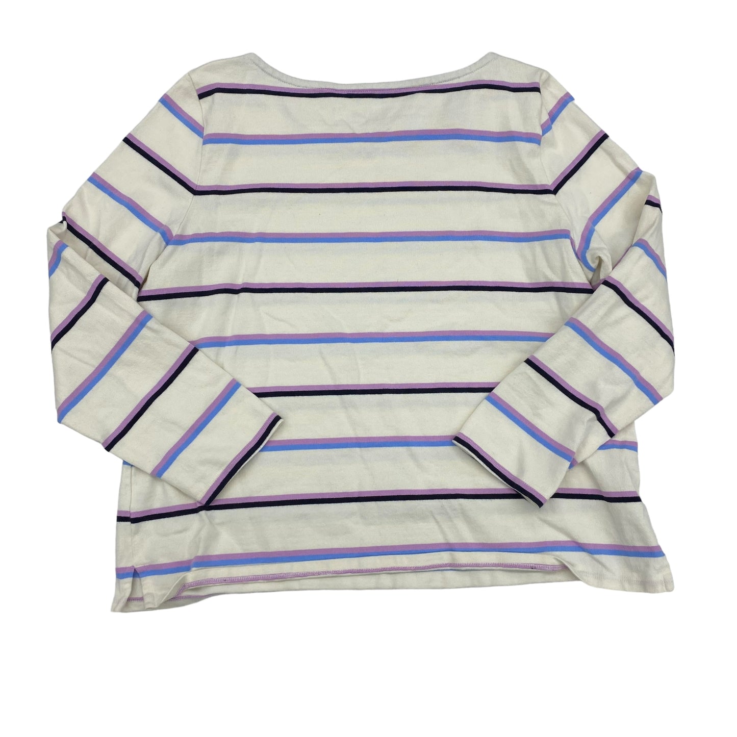 STRIPED PATTERN TOP LS by TALBOTS Size:XL