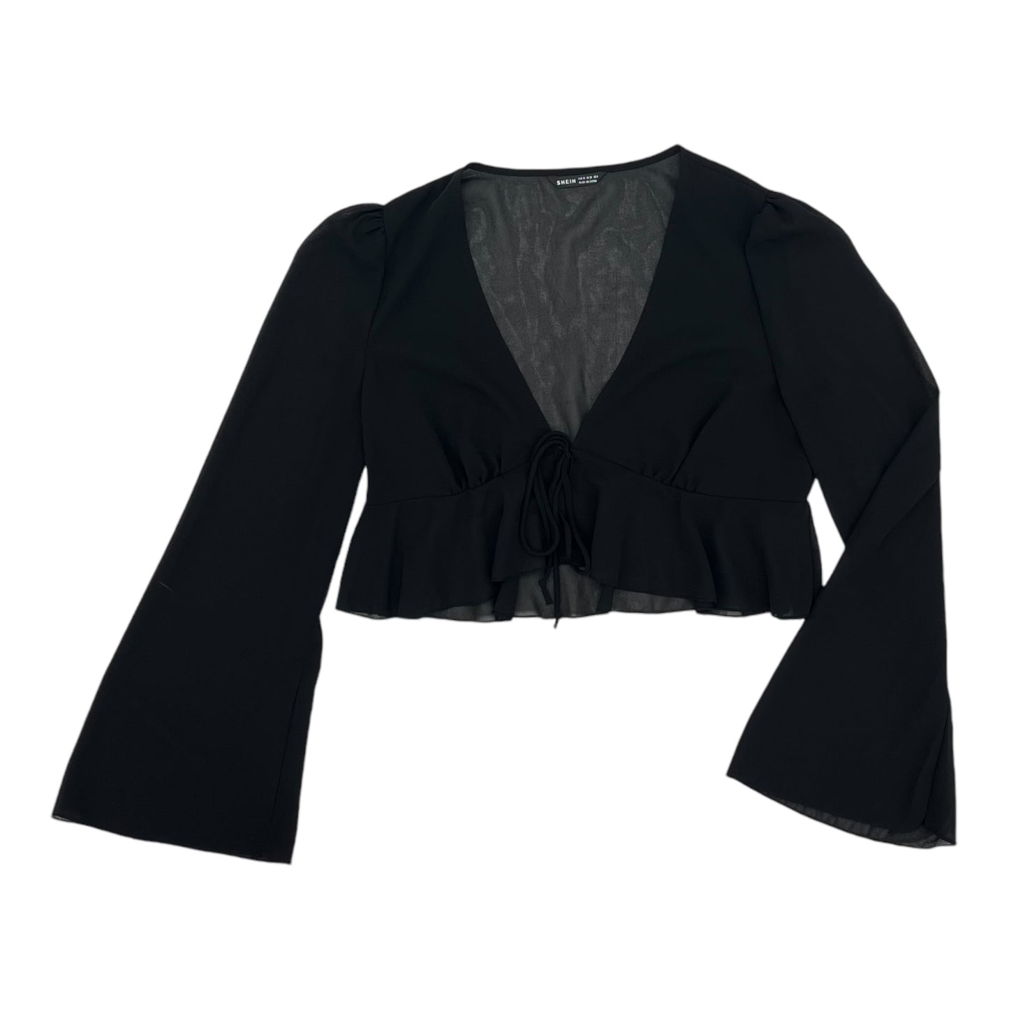 Cardigan By Shein In Black, Size:M