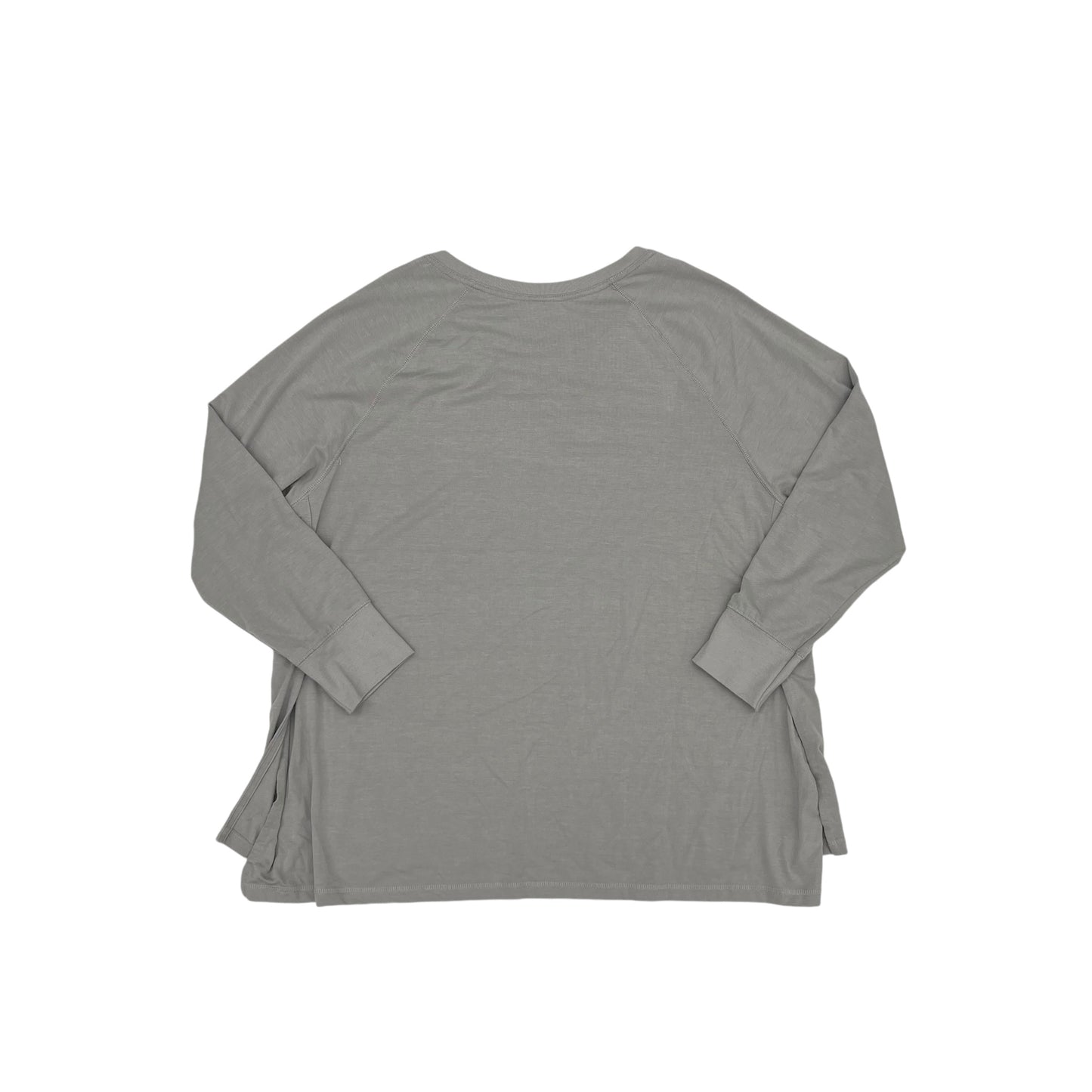 Top Ls By Clothes Mentor In Grey, Size:2X