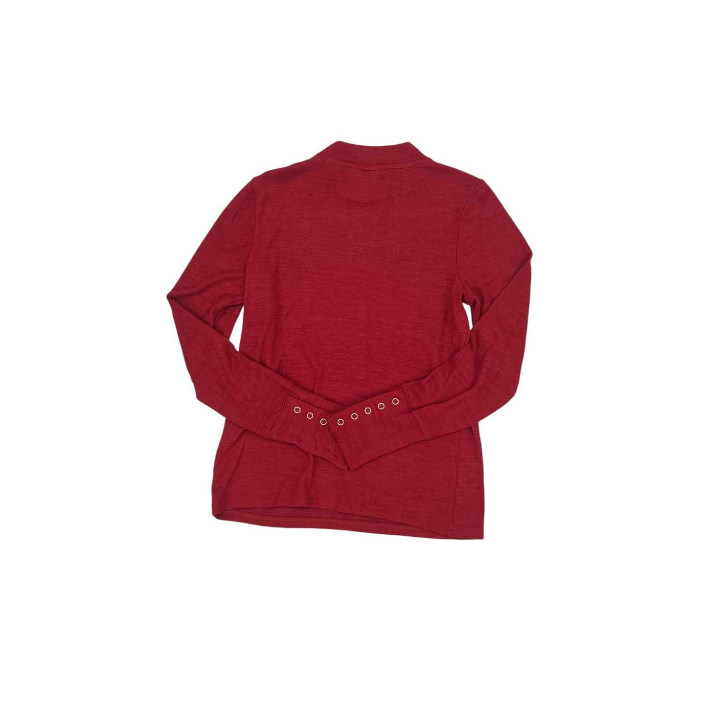 Top Ls By Rafaella In Red, Size:Xs