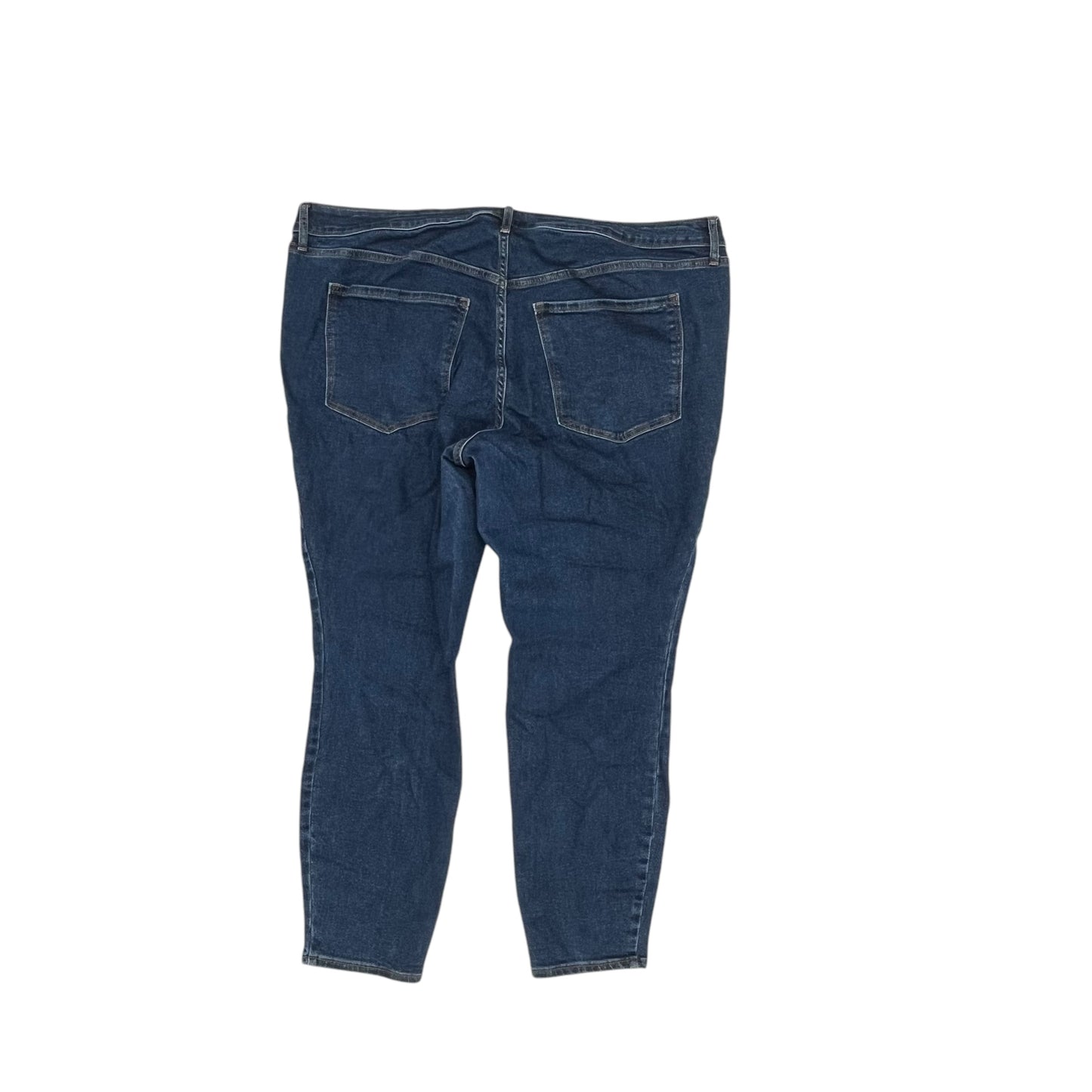 Jeans Skinny By Old Navy In Blue Denim, Size:24