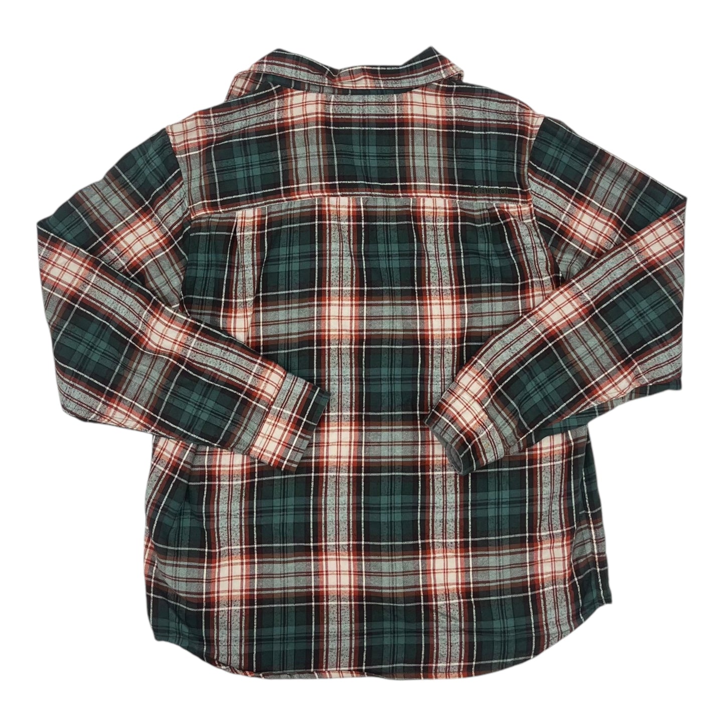 Top Ls By Marmot In Plaid Pattern, Size:Xl