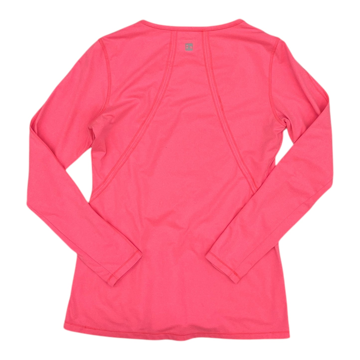 Athletic Top Ls Crewneck By Hind In Pink, Size:M