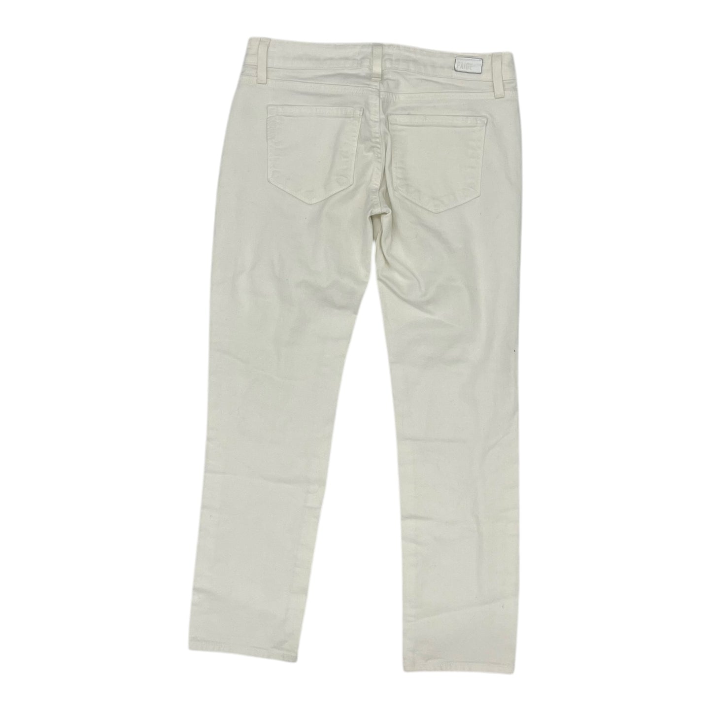 Jeans Skinny By Paige In White Denim, Size:0