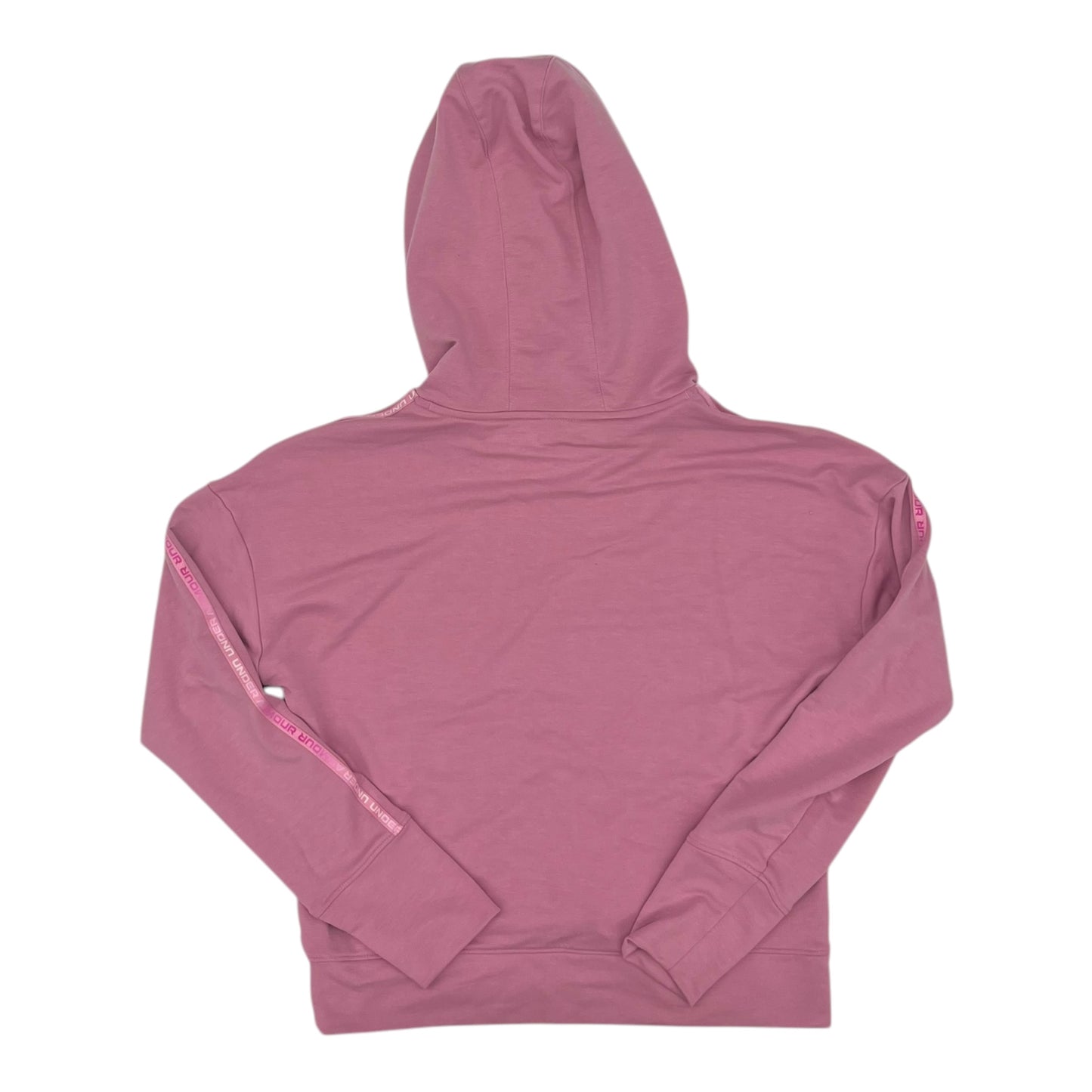 Athletic Top Ls Hoodie By Under Armour In Pink, Size:Xs