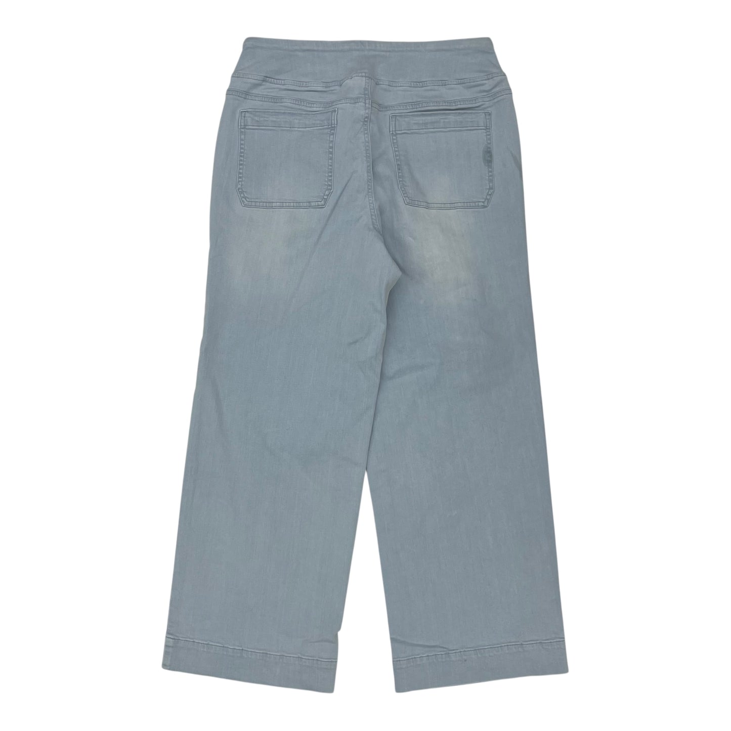 Jeans Wide Leg By Belle By Kim Gravel In Blue Denim, Size:12