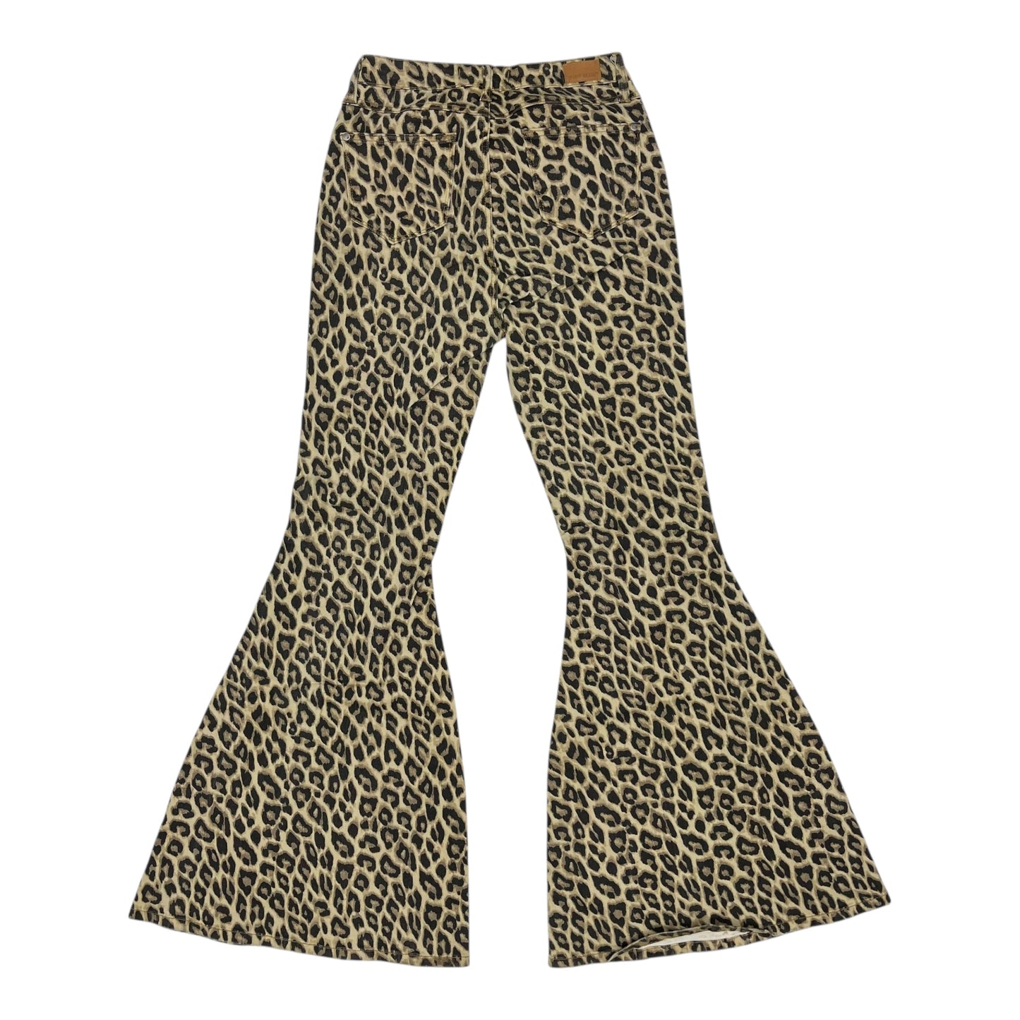 Jeans Flared By Judy Blue In Animal Print, Size:6