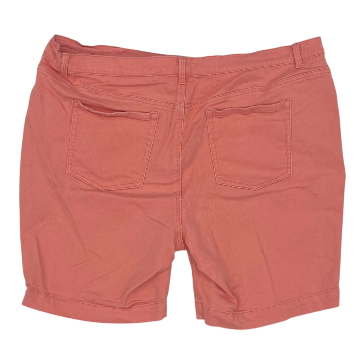 Shorts By Gloria Vanderbilt In Orange, Size:22